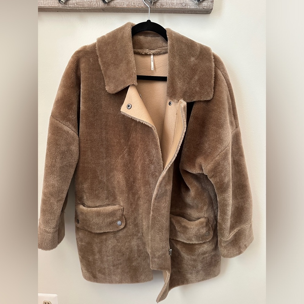 Free people fur coat